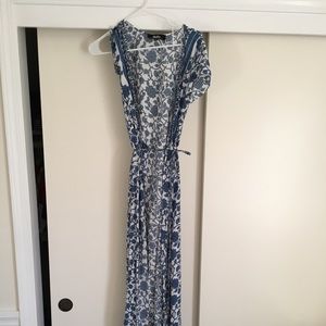 Lulus floral wrap dress